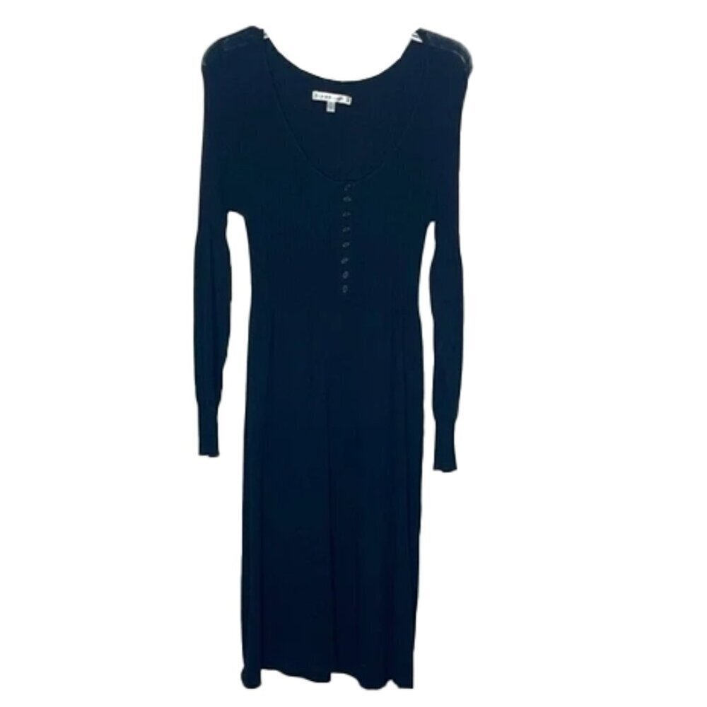 ❤️ SANDRA DARRENN Black Long Sleeve Dress Size 13